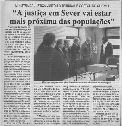 BV-1.ªfev.'17-p.3-A justiça em Sever vai estar mais próxima das populações : Ministra da Justiça visitou o Tribunal e gostou do que viu.jpg