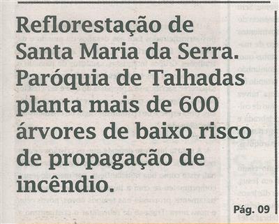 TV-jun.'17-p.1-Reflorestação de Santa Maria da Serra : Paróquia de Talhadas planta mais de 600 árvores de baixo risco de propagação de incêndio.jpg