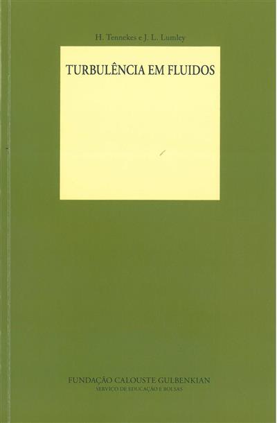 TENNEKES, H. (2010). Turbulência em fluidos.jpg