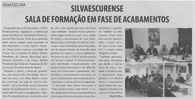 TV-fev14-p13-Silvaescurense : sala de formação em fase de acabamentos