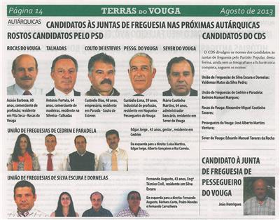 TV-ago13-p14-Candidatos às juntas de freguesia nas próximas autárquicas