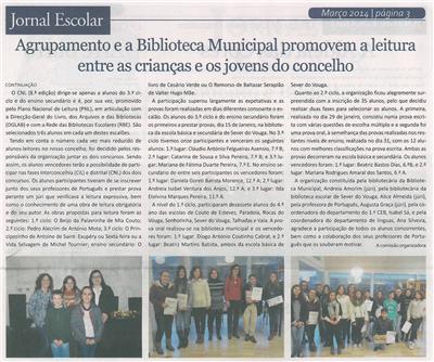 JE-mar14-p3-Agrupamento e Biblioteca Municipal promovem a leitura entre as crianças e os jovens do concelho