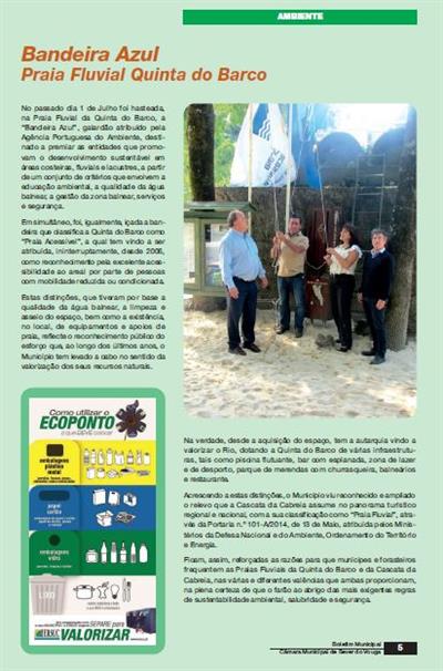 BoletimMunicipal-nº 31-nov'14-p.5-Bandeira Azul : Praia Fluvial Quinta do Barco.JPG