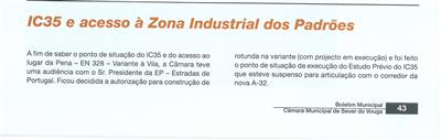 BoletimMunicipal-n.º 21-mar.'07-p.43-Desenvolvimento económico : IC35 e acesso à Zona Industrial dos Padrões.jpg