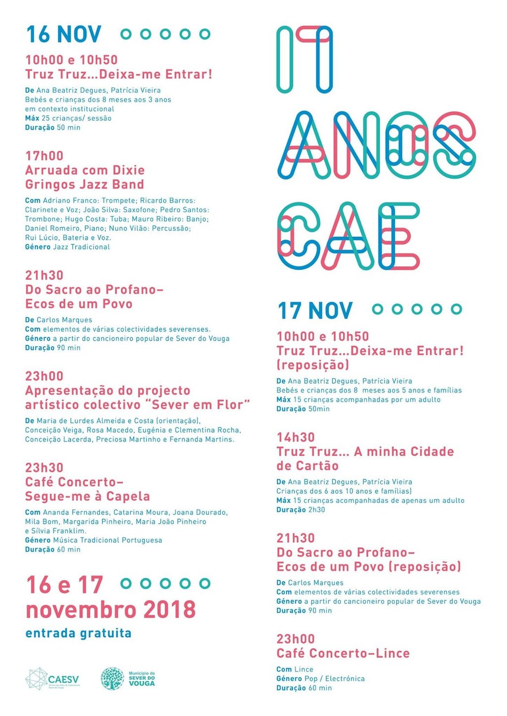Cae 16 e 17 de novembro programa aniversario do cae 1 1024 2500