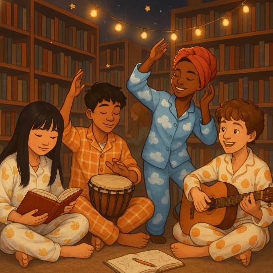 Biblioteca de Pijama