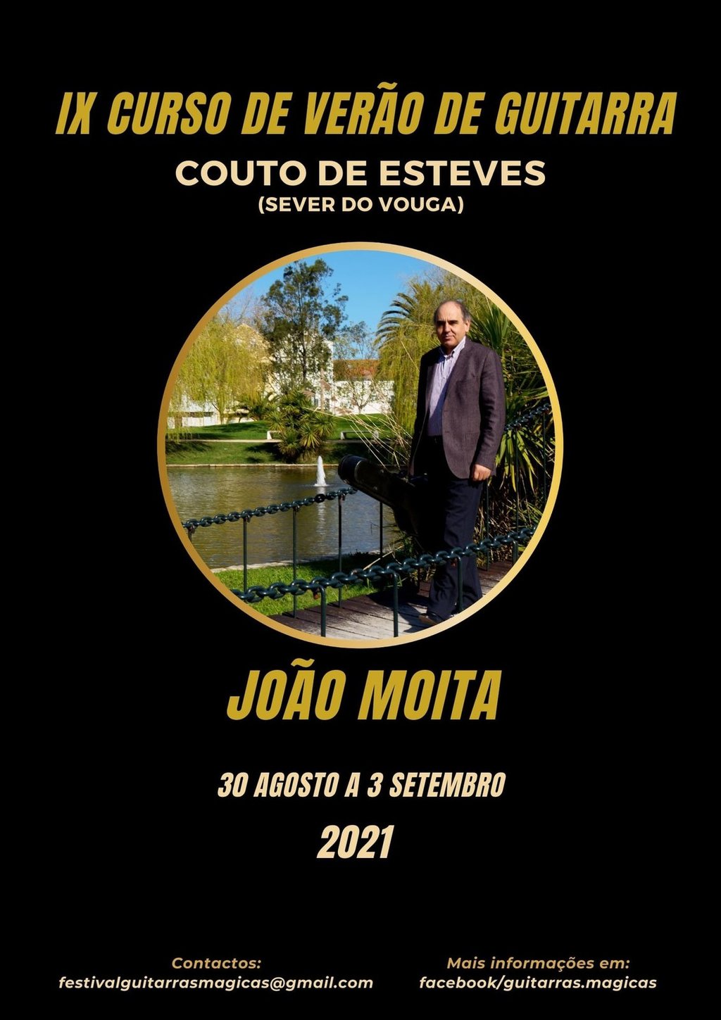30 Ag a 3 de Set - Guitarras Mágicas - Curso de Verão
