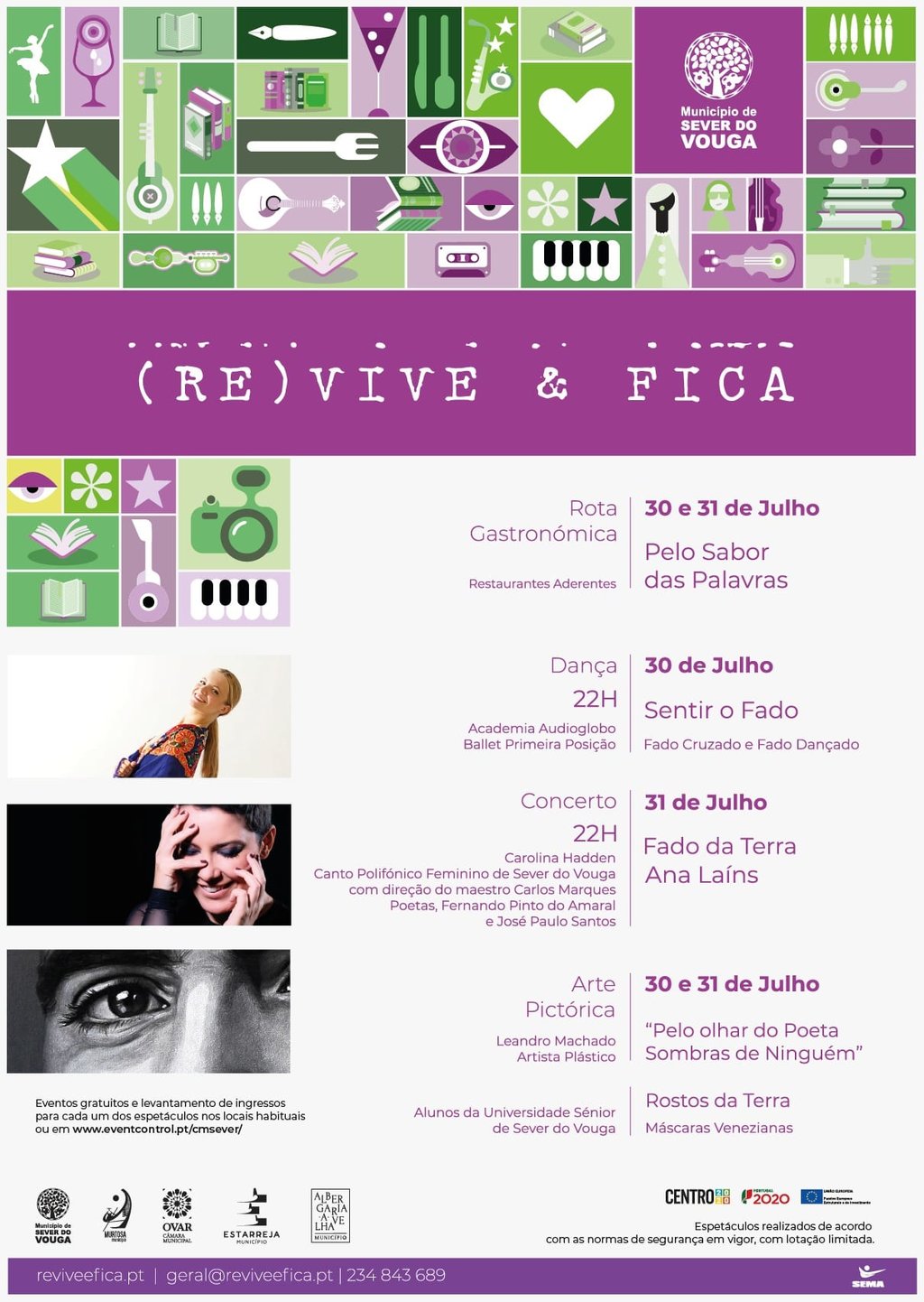 30 e 31 Julh - ReVive e Fica - programa