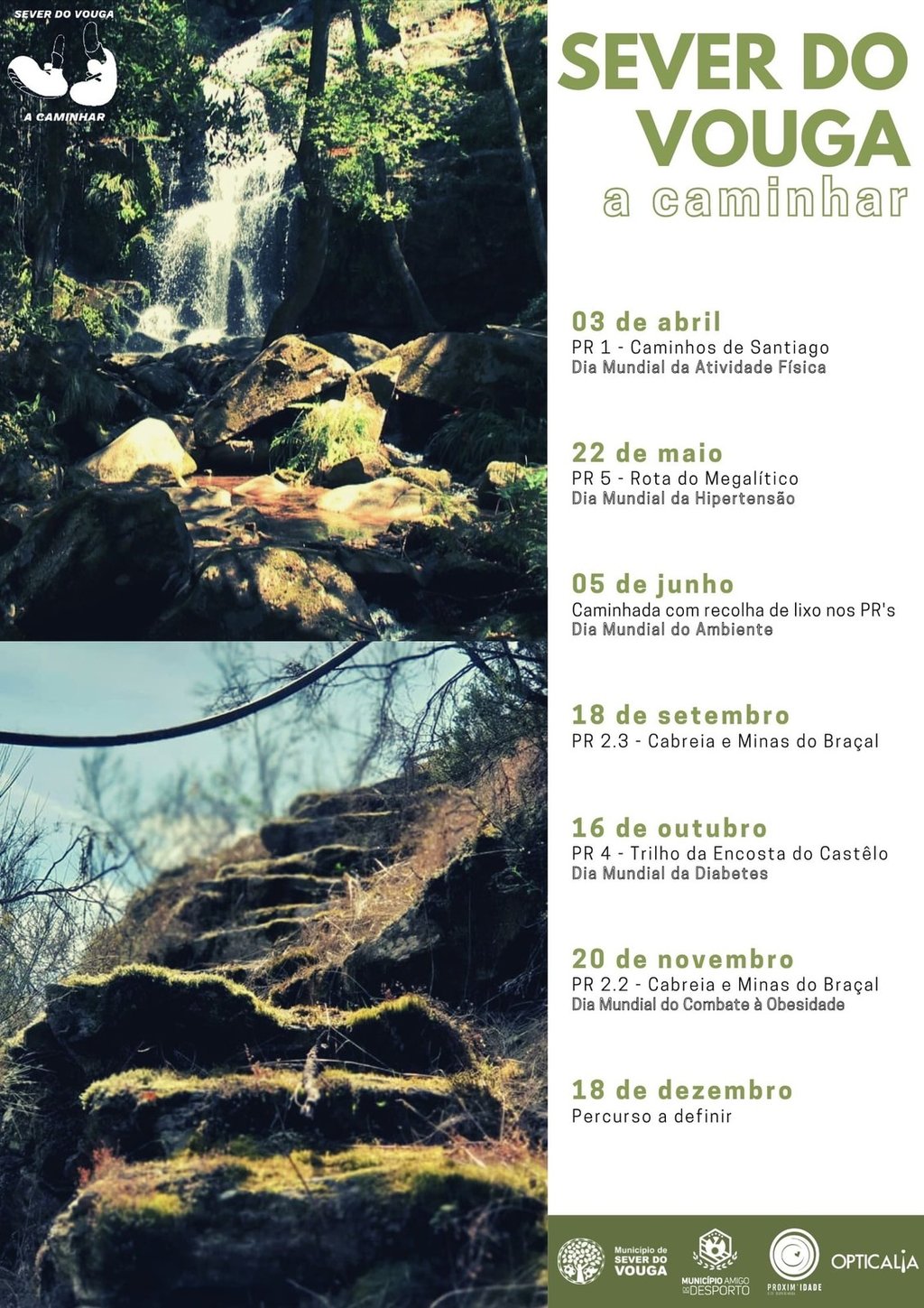 3 Abril a Dezembro 2022 - Sever do Vouga a Caminhar