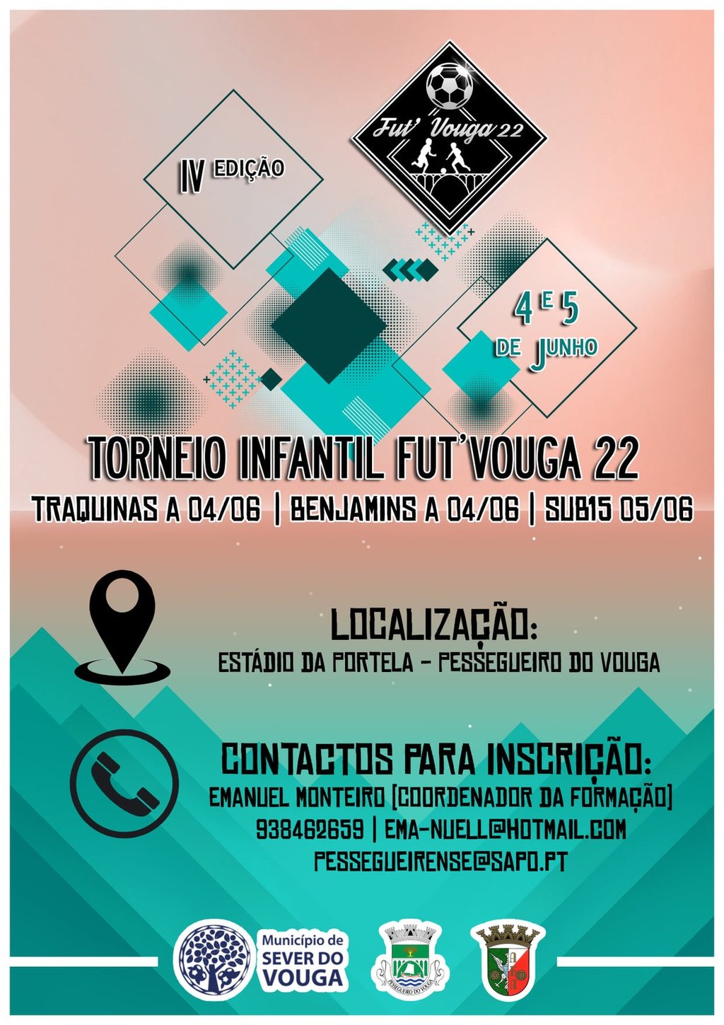 4 e 5 de Junho - Fut Vouga