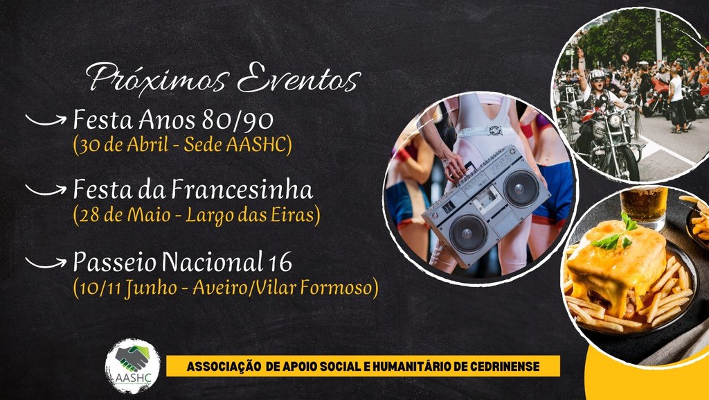 10 e 11 junho - Passeio Nacional 16 - AASHC Cedrim