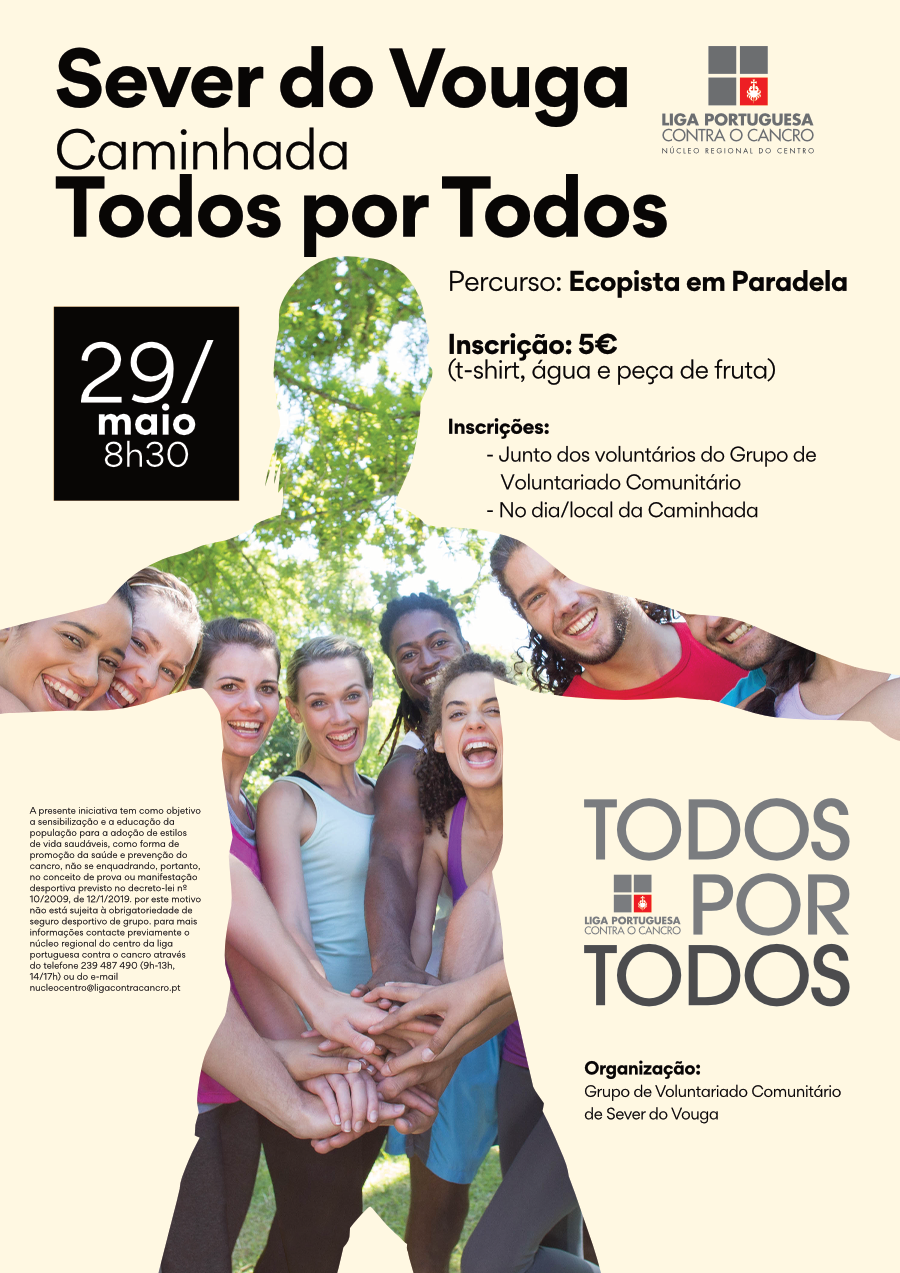 29 maio - Caminhada Todos Por Todos - LPCC