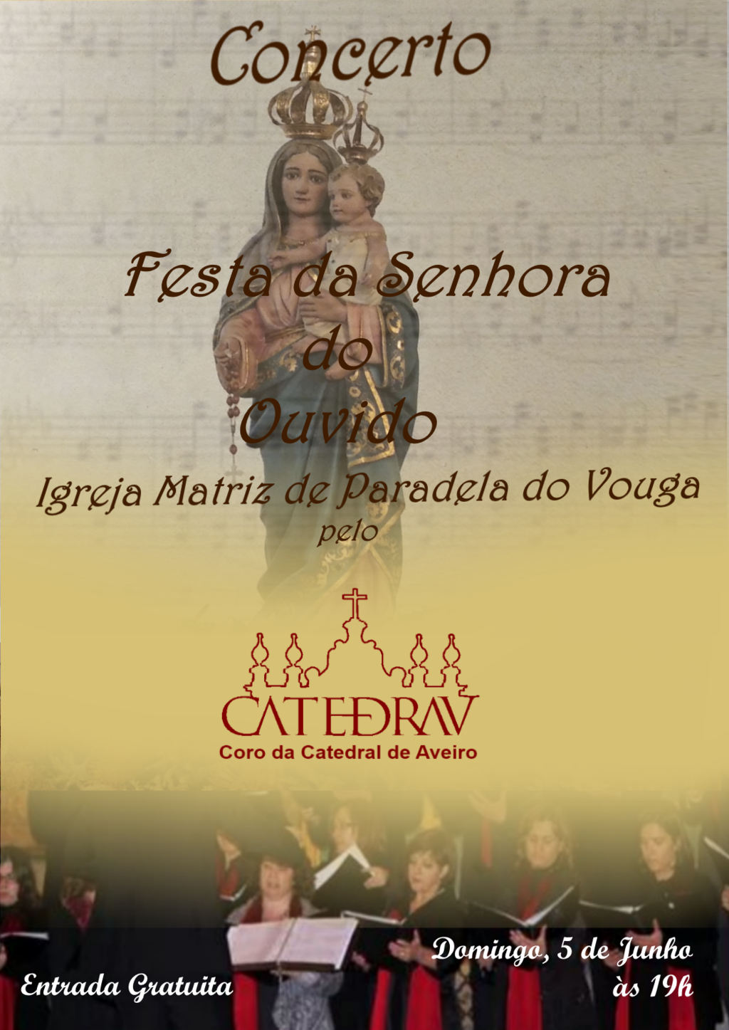 5 junho - Concerto da Sra do Ouvido - Igreja de Paradela