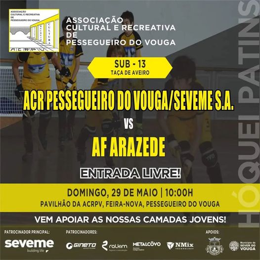 29 maio - ACRPV - Hóquei - sub 13 - jogo em casa