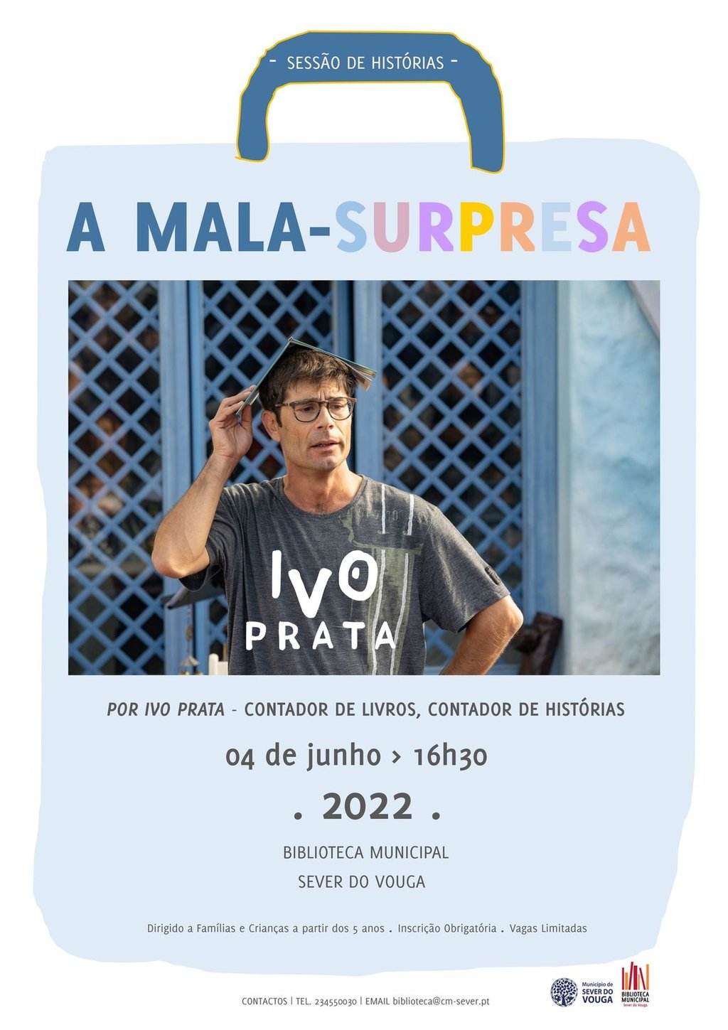 4 junho - Sessão de Histórias - A Mala Surpresa - BM