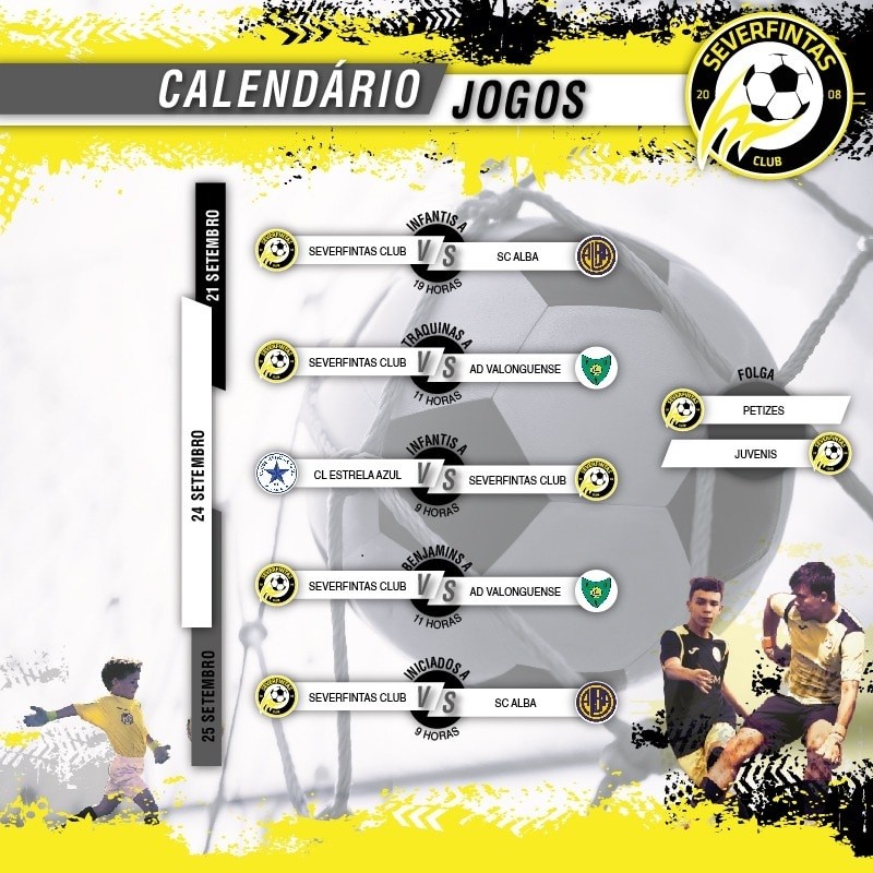 24 e 25 set - Agenda semanal Sever Fintas